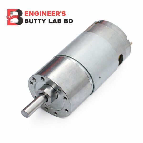 12V DC 100 RPM Powerful High Torque Motor Gear Box Electric Motor