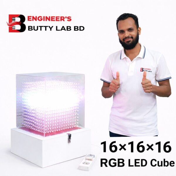 16×16×16 RGB LED Cube