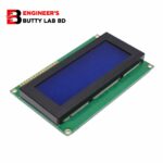 20x4 Character LCD Blue Backlight