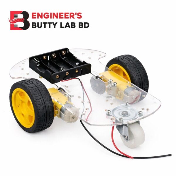 2WD Smart Robot Car Chassis | Two Wheel Drive Robot Car Chassis
