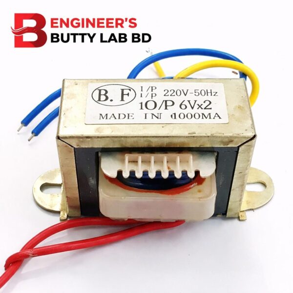 6-0-6 Volt 1A Transformer