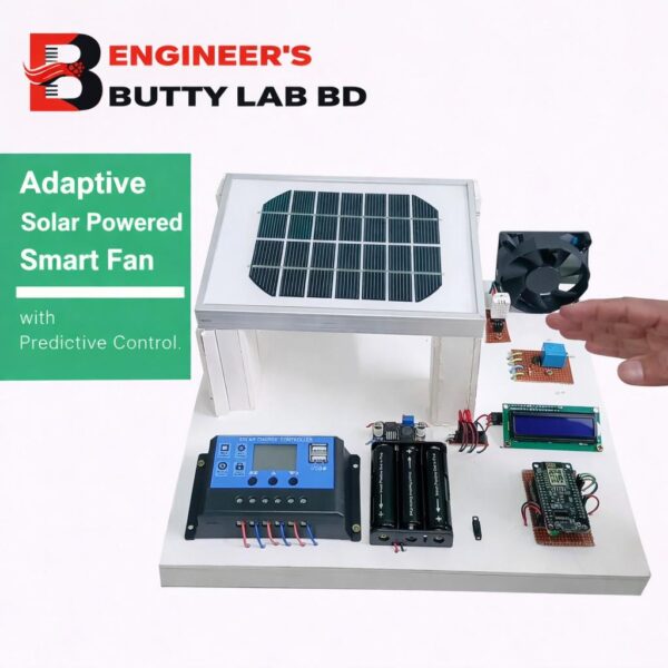 Adaptive Solar Powered Smart Fan with Predictive Control