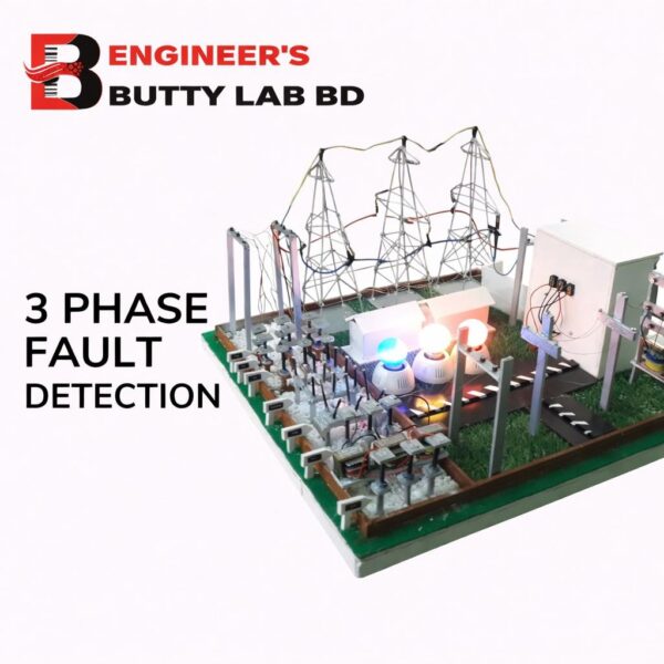 Arduino Based 3 Phase Transmission Line Fault Detection | Smart Transmission Line Fault Detection