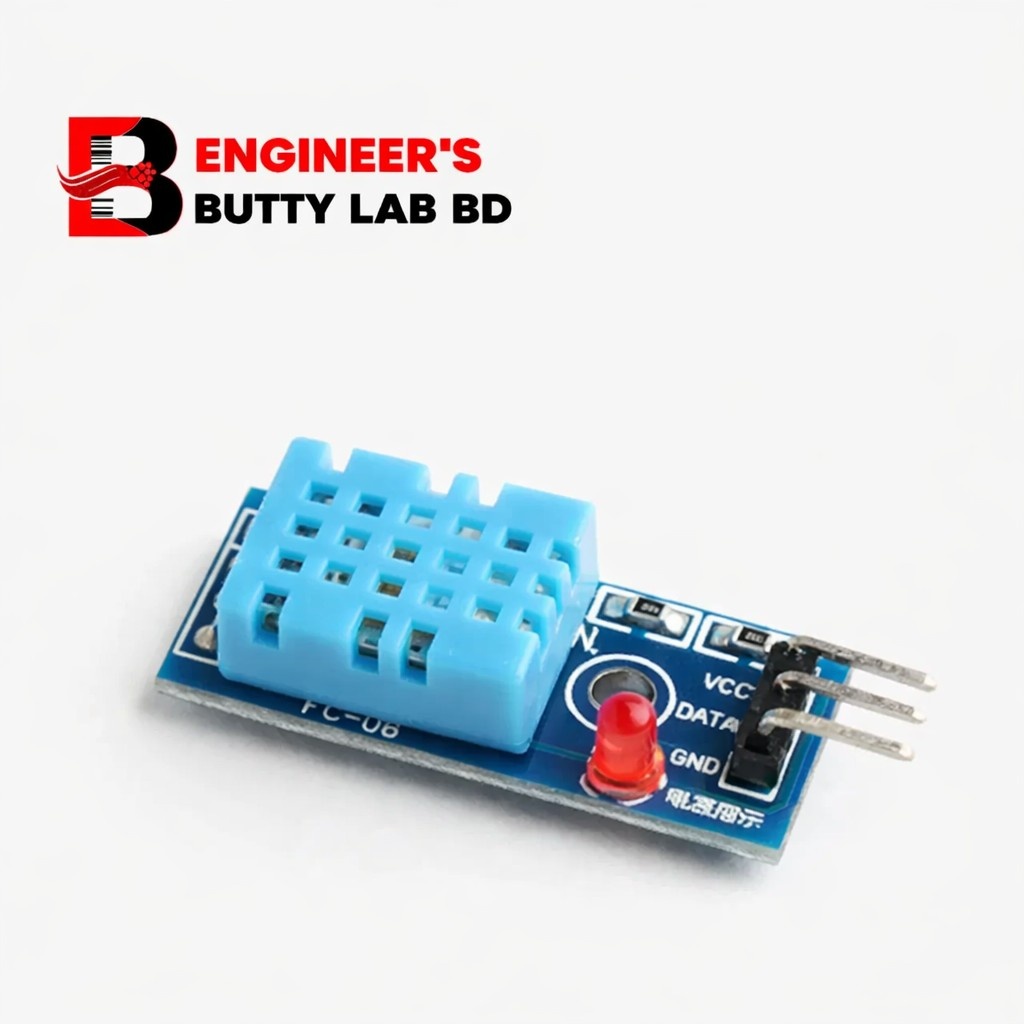 DHT11 Digital Temperature Humidity Sensor – Engineers Butty Lab BD ...