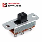 DPDT Centre Off PCB Mount Miniature Slide Switch (6PIN) 13/23/8mm
