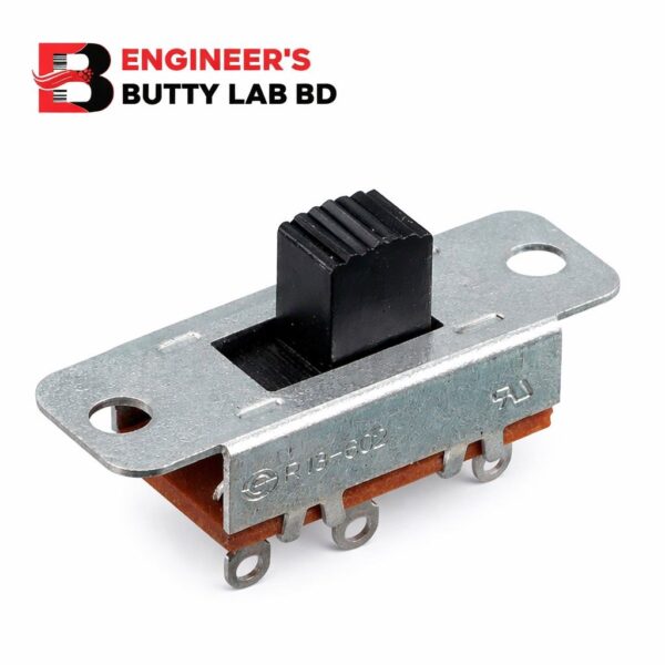 DPDT Centre Off PCB Mount Miniature Slide Switch (6PIN) 13/23/8mm