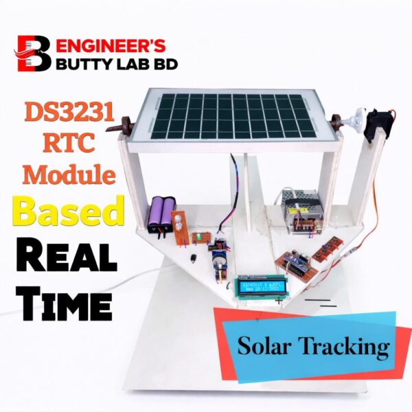 DS3231- RTC Module Based Real Time Dual Axis Solar Tracking System