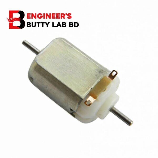 Double Shaft DC Motor