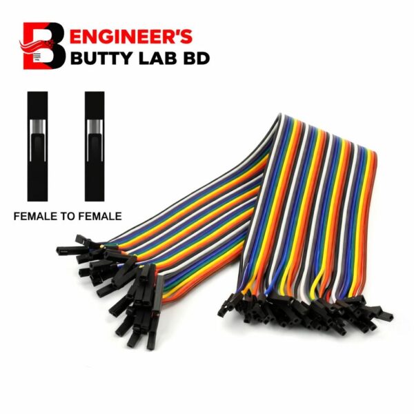 Female to Female Jumper Wires 40 Pin 30cm