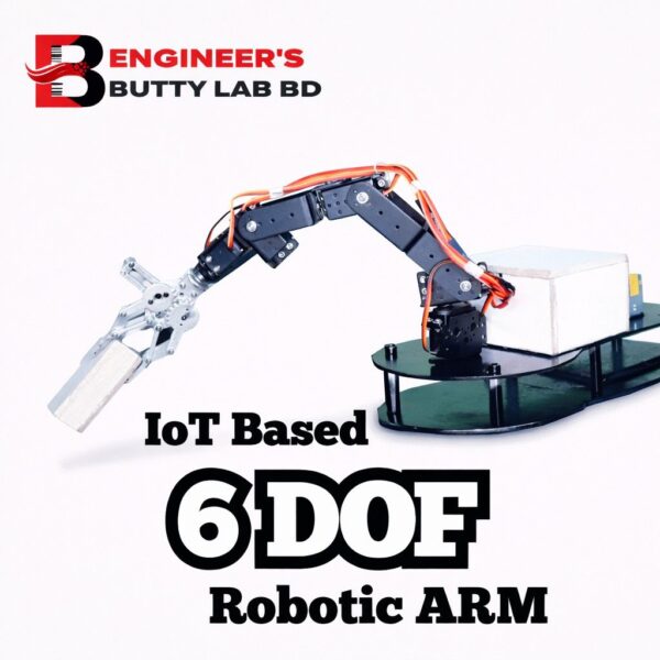 IoT Based 6 DOF Robotic ARM Using Blynk App