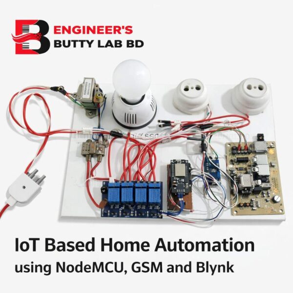 IoT Based Home Automation using Node MCU, GSM and Blynk with SMS Control