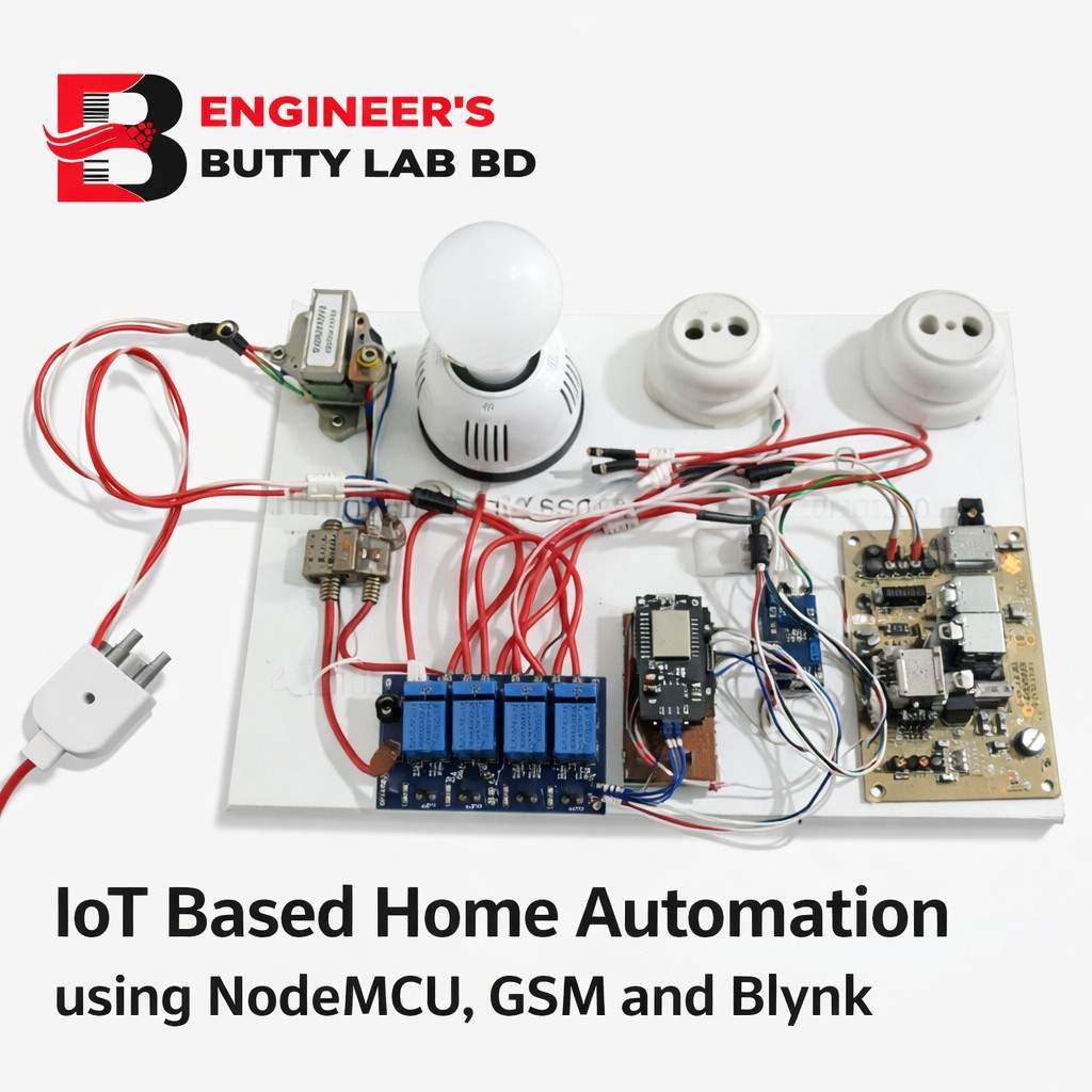 IoT Based Home Automation using Node MCU, GSM and Blynk with SMS ...