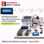 IoT Based Smart Agriculture Monitoring using ThingSpeak | NPK & Soil Moisture Sensor, Voice Alert