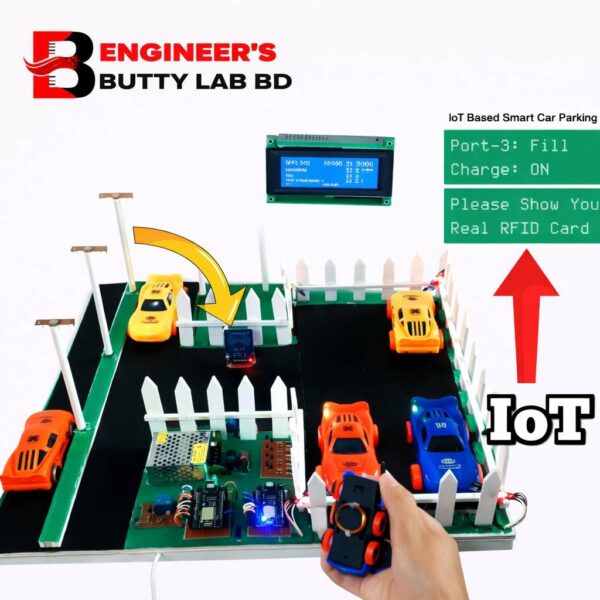 IoT and RFID Based Car Parking with Wireless Charging