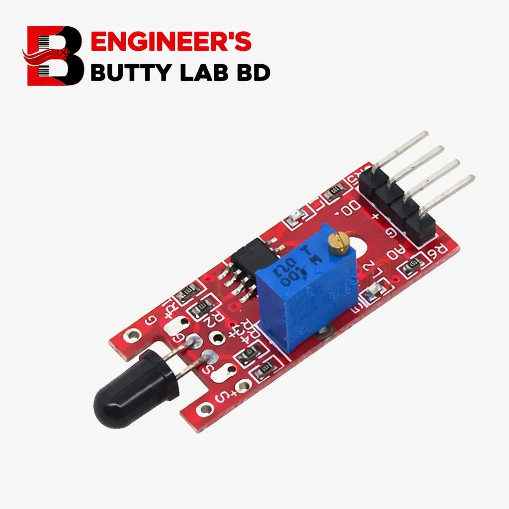 KY-026 IR Flame Detection Sensor – Engineers Butty Lab BD | Robotics ...