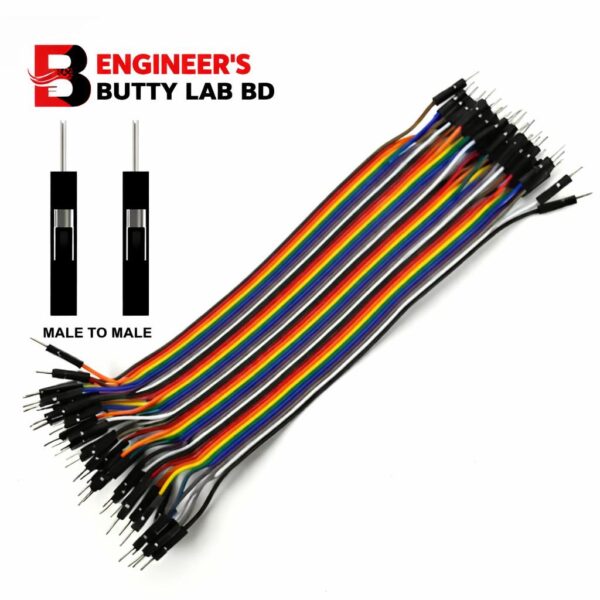 Male to Male Jumper Wires 40 Pin 30cm