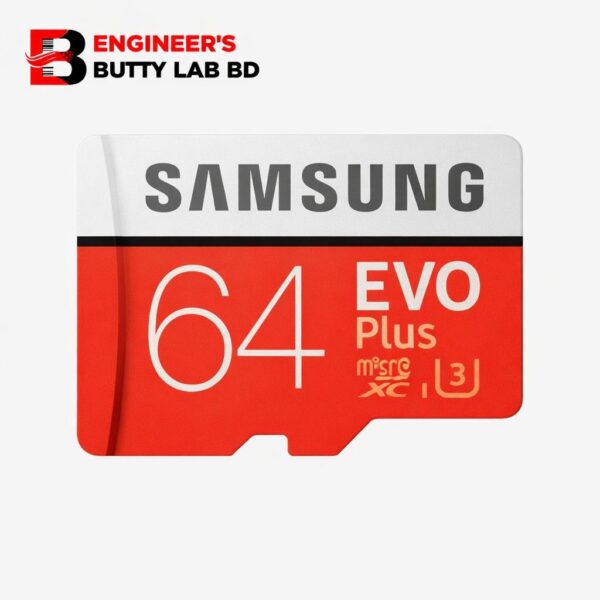 Micro SD Card 64GB for Raspberry Pi, Smart Phone, Camera