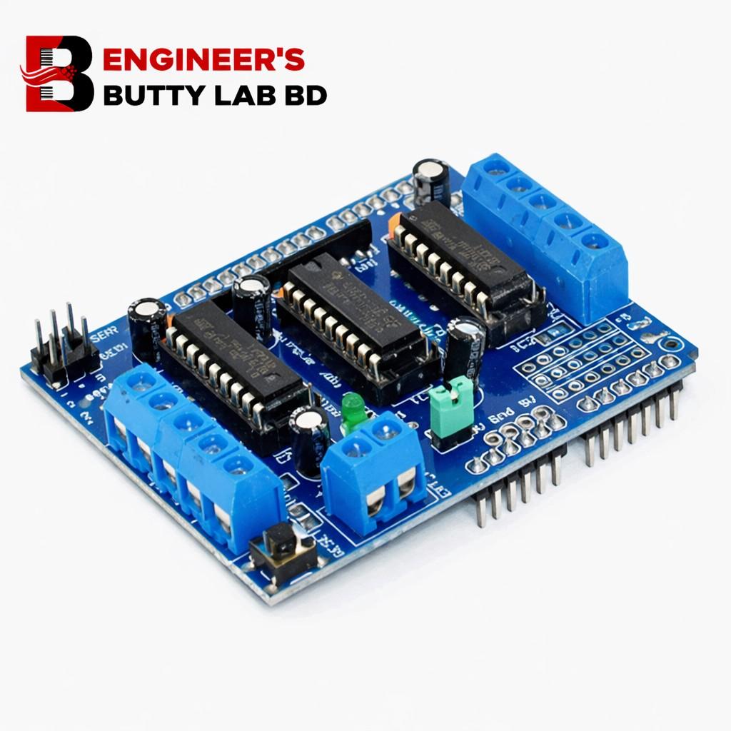 Motor Shield L293D – Engineers Butty Lab BD | Robotics Project ...