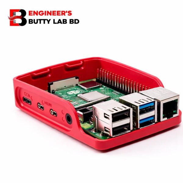 Official Raspberry Pi 4 Case - Red and White
