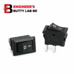 On/Off Switch 2 Pin Black Rocker DC 12V