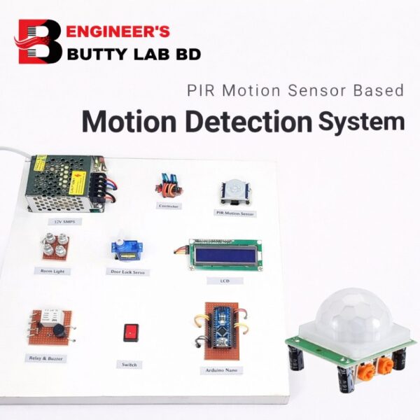 PIR Motion Sensor Based Motion Detection System
