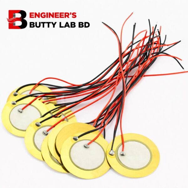 Piezo Element (Connected Wire) 35mm