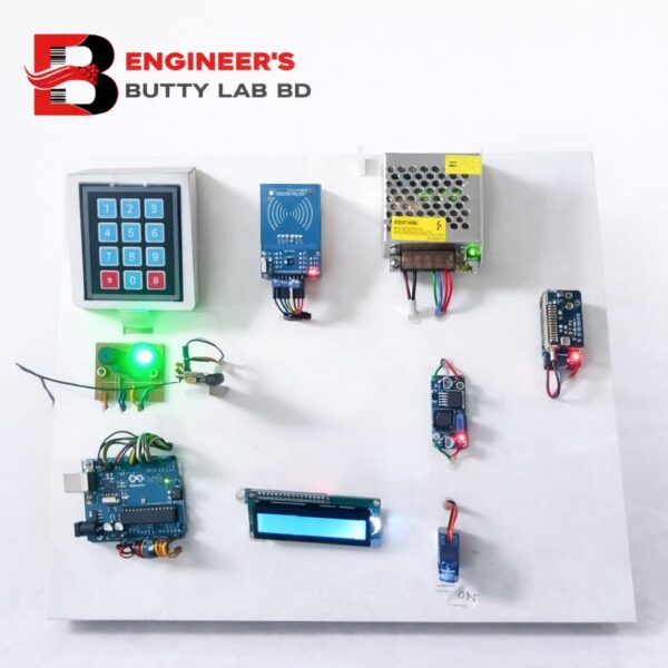 RFID, Keypad and GSM Based Security System