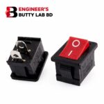 Single Pole Single Throw Spst On-off Two Position Boat Rocker Switch medium