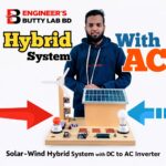 Solar-Wind Hybrid System With DC to AC Inverter