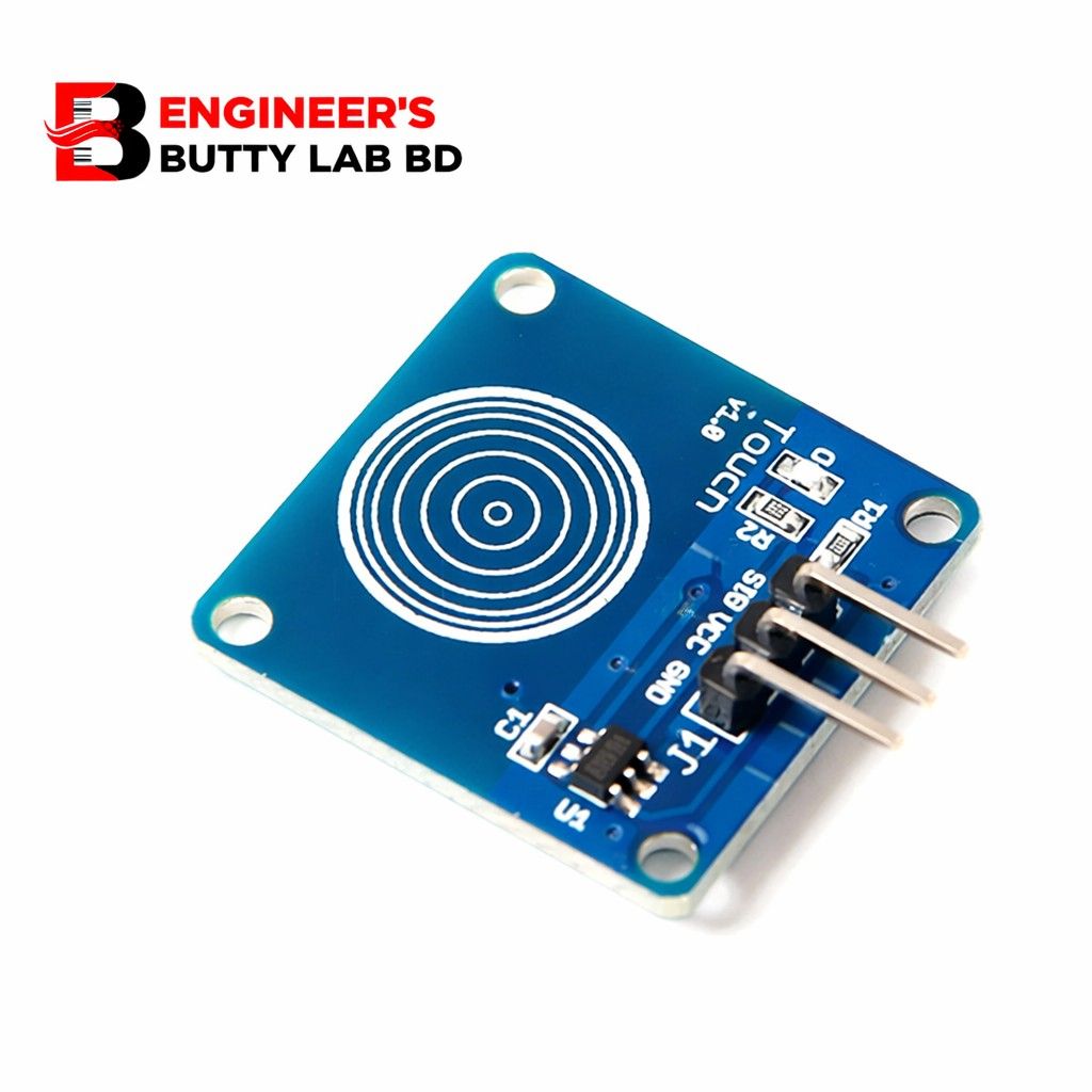Touch Sensor Module TTP223B – Engineers Butty Lab BD | Robotics Project ...