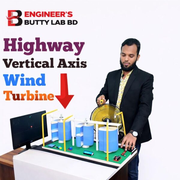 Vertical Axis Highway Wind Turbine