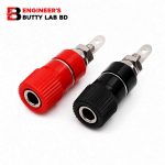 Banana Plug Connector (Black-Red Pair)