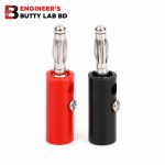 Banana Jack Connector (Black-Red Pair)