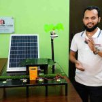 Hybrid Power Generation System using Solar panel, Wind Turbine, Speed Breaker and Foot Step